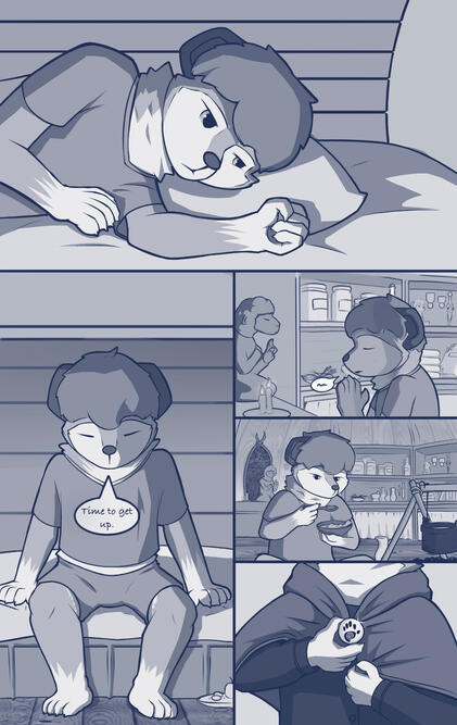 Comic book page
