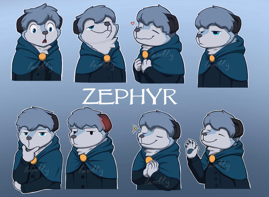 Zeprhyr stickers